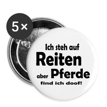 Je me lève circonscription - Lot de 5 grands badges (56 mm) - blanc - Devant