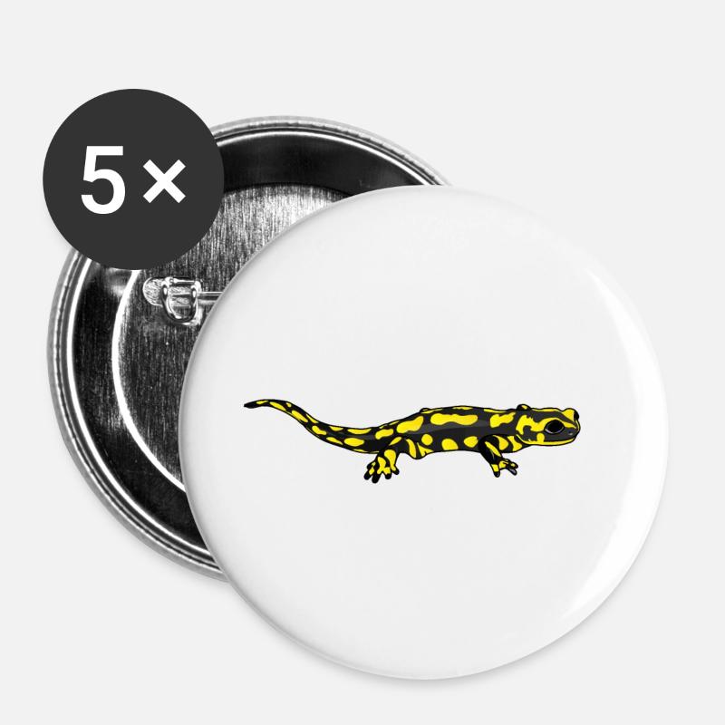 Salamander - Buttons large 2.2''/56 mm (5-pack) - white