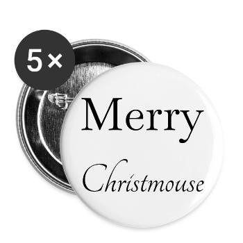 fine dinosaur fan cute present christmas present - Buttons groß 56 mm (5er Pack) - Weiß - Vorne