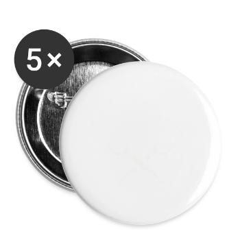 messer 2 - Buttons groß 56 mm (5er Pack) - Weiß - Vorne
