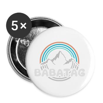 Hiking Babatag - Buttons large 2.2''/56 mm (5-pack) - white - Front