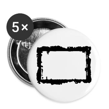 frame_4_vec_1 de - Buttons groß 56 mm (5er Pack) - Weiß - Vorne