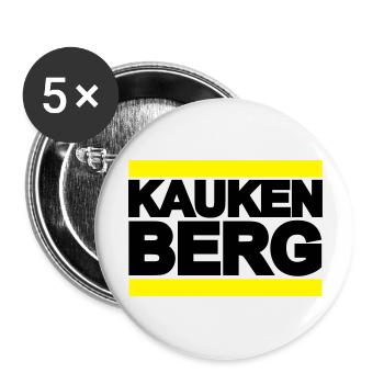 Kaukenberg Paderborn - Buttons groß 56 mm (5er Pack) - Weiß - Vorne