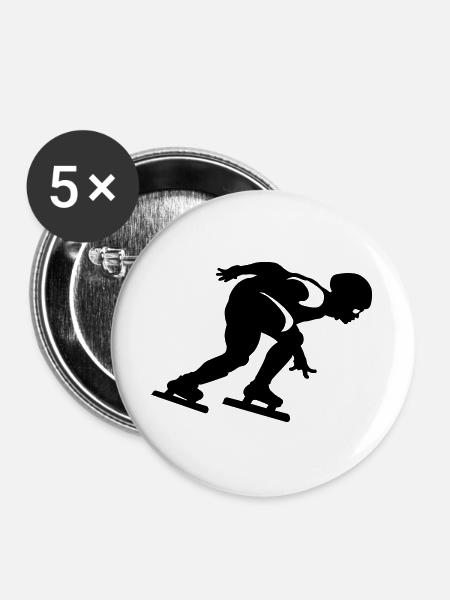 short track - Buttons large 2.2''/56 mm (5-pack) - white