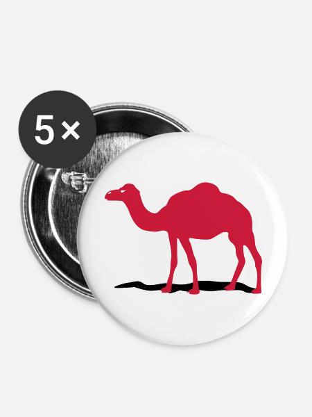 camel - Buttons large 2.2''/56 mm (5-pack) - white