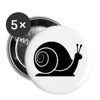 slug - Buttons large 2.2''/56 mm (5-pack) - white - Front