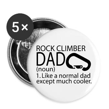 Bouldering Climbing Climbing - Buttons large 2.2''/56 mm (5-pack) - white - Front