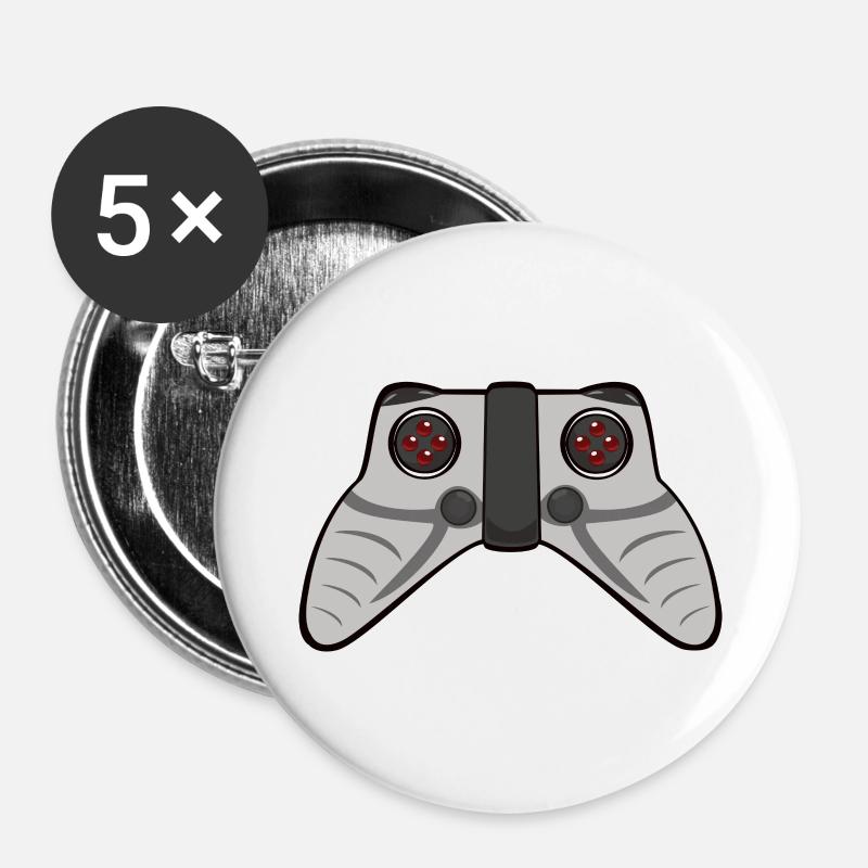 Gaming Controller - Buttons large 2.2''/56 mm (5-pack) - white