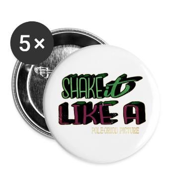 Computer Dino awkward present couples dinosaurs - Buttons large 2.2''/56 mm (5-pack) - white - Front
