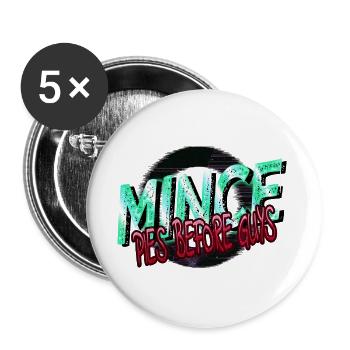 bodybuilding fairy tail funny gym under the tree - Buttons large 2.2''/56 mm (5-pack) - white - Front