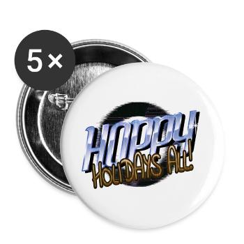 Joke Dinosaur Fan Present Idea Bodybuilder Quote - Buttons large 2.2''/56 mm (5-pack) - white - Front