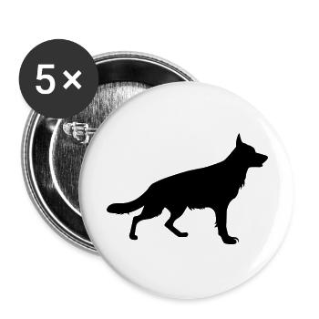 Game Gaming PC - Buttons large 2.2''/56 mm (5-pack) - white - Front