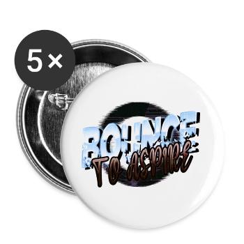 Citations de rêve Stratégies de résilience Voyage de rêve - Lot de 5 grands badges (56 mm) - blanc - Devant