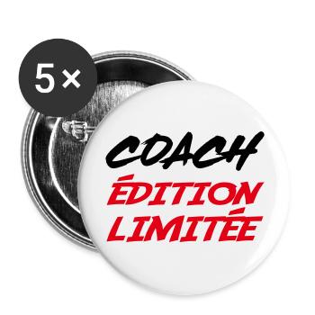 COACH Limited Edition - Buttons large 2.2''/56 mm (5-pack) - white - Front