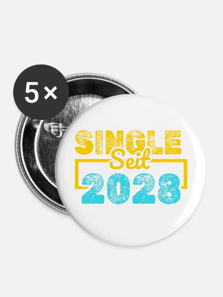 2028 2028 - Buttons groß 56 mm (5er Pack) - Weiß