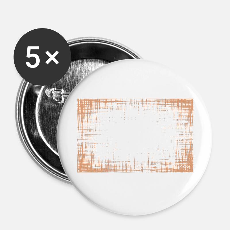 Fran White - Buttons large 2.2''/56 mm (5-pack) - white