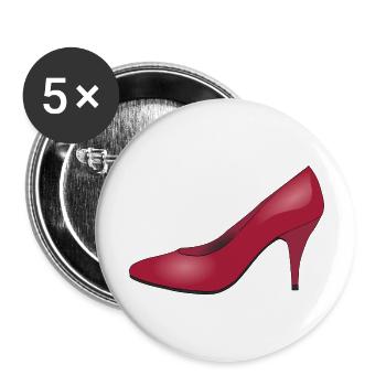 shoes highheels schoes flipflops boots boots36 - Buttons large 2.2''/56 mm (5-pack) - white - Front