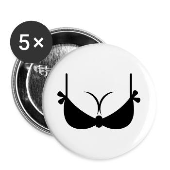 Wonderbra - Buttons groß 56 mm (5er Pack) - Weiß - Vorne