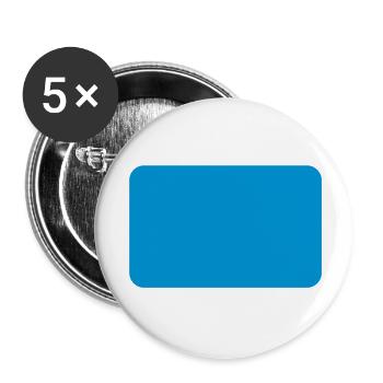 carré rectangle rectangles triangle - Lot de 5 grands badges (56 mm) - blanc - Devant