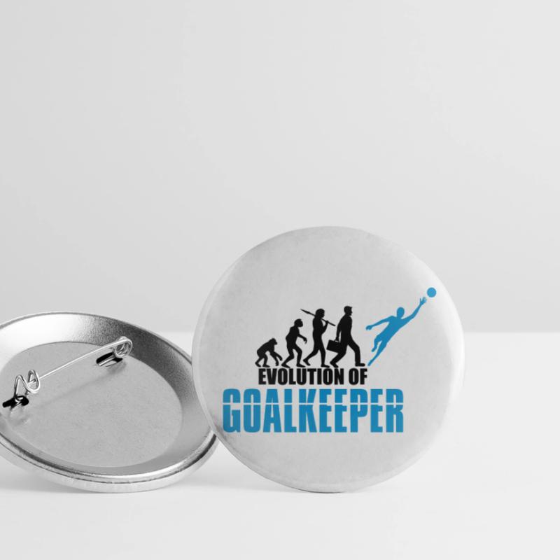 goalkeeper evolution evolution goalkeeper torhueter Buttons large 2.2''/56 mm (5-pack)