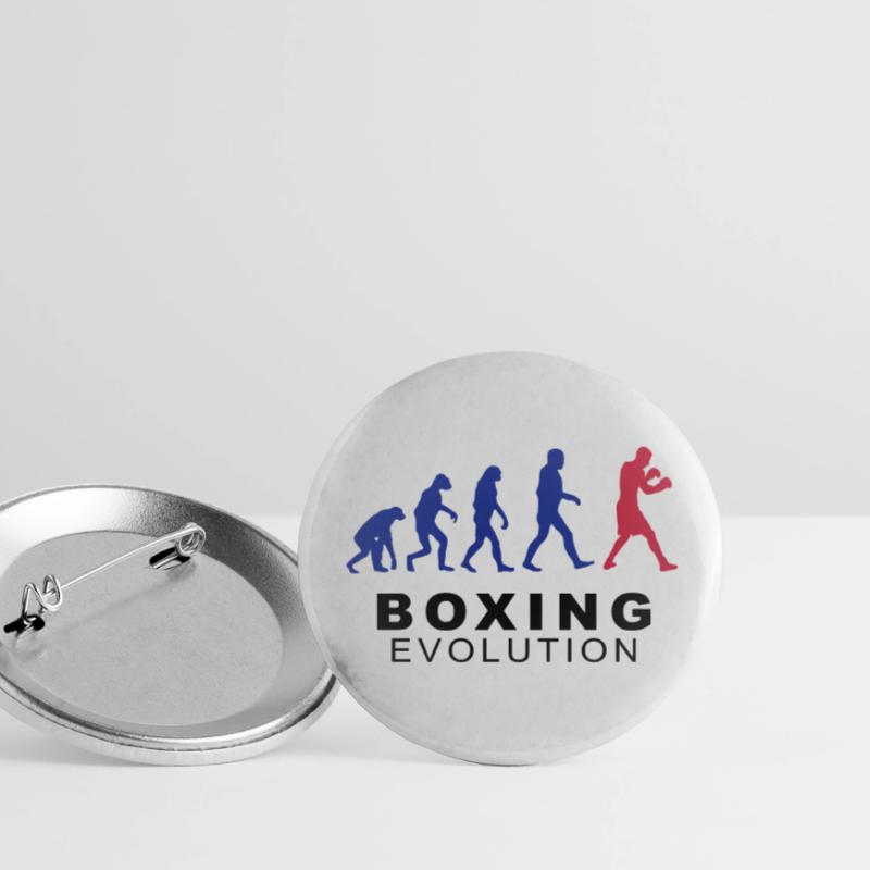 Boxing evolution Lot de 5 grands badges (56 mm)