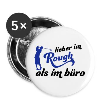 golf - Buttons groß 56 mm (5er Pack) - Weiß - Vorne