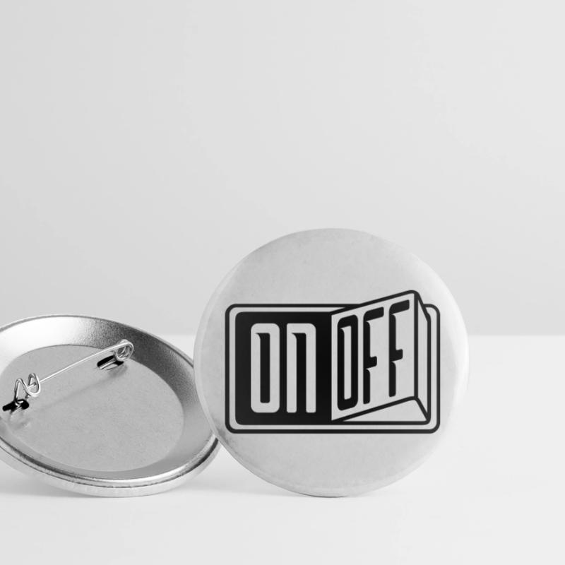 switch on off button turn on off Buttons large 2.2''/56 mm (5-pack)