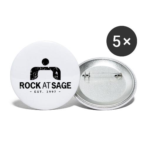 Rock At Sage - EST. 1997 - - Buttons groß 56 mm (5er Pack)