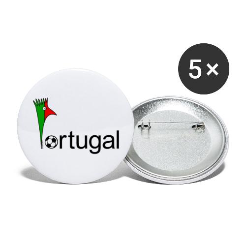 Galoloco Portugal 1 - Lot de 5 grands badges (56 mm)