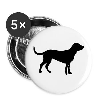 Cäthe shape - Buttons groß 56 mm (5er Pack) - Weiß - Vorne
