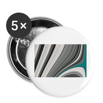 un ending skyline - Lot de 5 grands badges (56 mm) - blanc - Devant