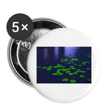Testnetzwerk - Buttons groß 56 mm (5er Pack) - Weiß - Vorne
