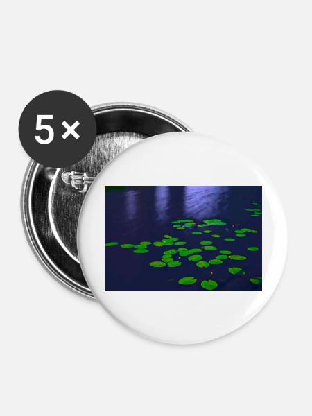 Testnetzwerk - Buttons groß 56 mm (5er Pack) - Weiß