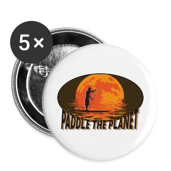 SUP - Buttons large 2.2''/56 mm (5-pack) - white - Front