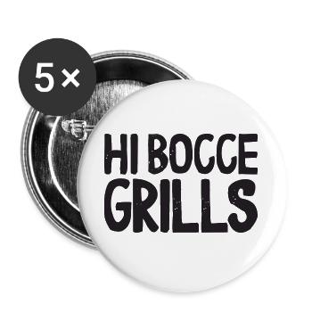 Hi Bocce Grills Ball with Jack Bocci Game Bocce - Buttons large 2.2''/56 mm (5-pack) - white - Front