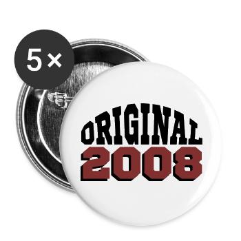Original 2008 - Buttons large 2.2''/56 mm (5-pack) - white - Front