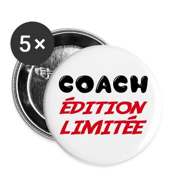 COACH Limited Edition - Buttons large 2.2''/56 mm (5-pack) - white - Front