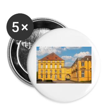 Castle of Osnabrück (Schloss Osnabrück) Osnabrück - Buttons large 2.2''/56 mm (5-pack) - white - Front