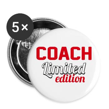 COACH LIMITED EDITION 275GD01 - Buttons large 2.2''/56 mm (5-pack) - white - Front