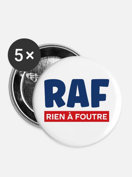 Ist mir scheißegal. - Buttons groß 56 mm (5er Pack) - Weiß