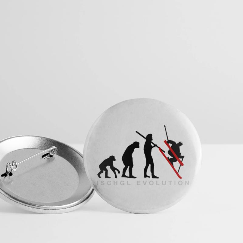 Ischgl Evolution Ski Buttons groß 56 mm (5er Pack)