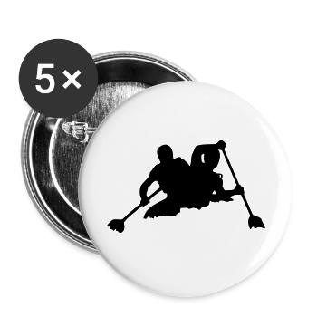 kayak sport - Buttons large 2.2''/56 mm (5-pack) - white - Front