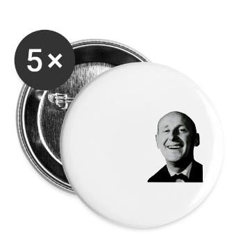 L'eau ferrugineuse, oui ! - Lot de 5 grands badges (56 mm) - blanc - Devant
