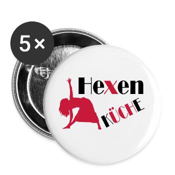 cooking - Buttons large 2.2''/56 mm (5-pack) - white - Front