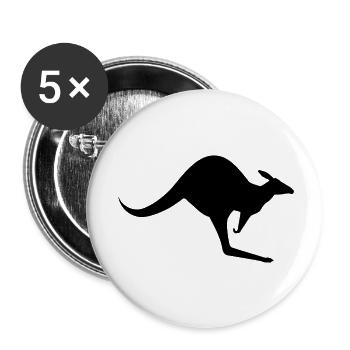Kangaroo__V004 - Buttons groß 56 mm (5er Pack) - Weiß - Vorne
