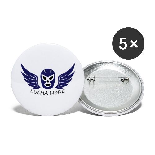 Lucha Libre - Lot de 5 grands badges (56 mm)