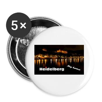 HeidelbergMy Home - Buttons groß 56 mm (5er Pack) - Weiß - Vorne