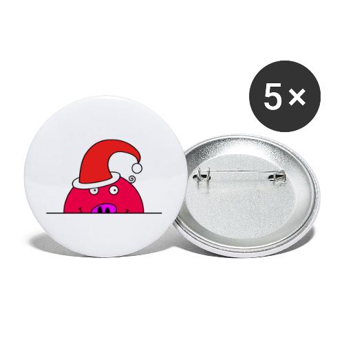 Happy Rosanna - Xmas - Buttons large 2.2''/56 mm (5-pack)