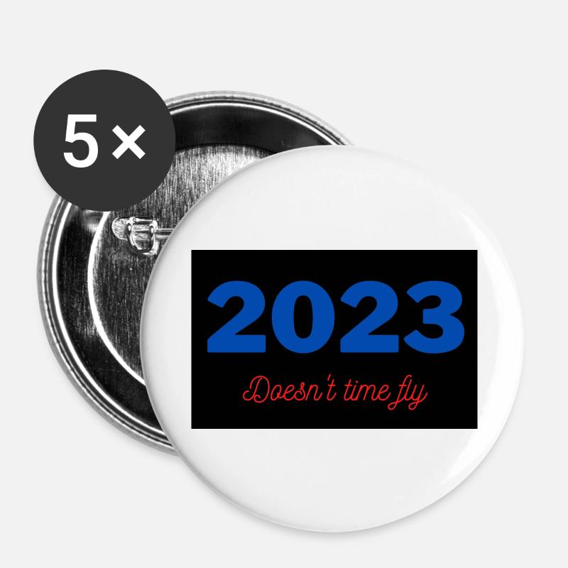 2023BRAND CLOTHING & ACCESSORIES - Buttons large 2.2''/56 mm (5-pack) - white