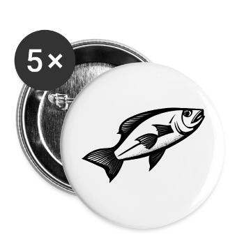 Angler Fishing Fishing Fishing Fishing hooks - Buttons large 2.2''/56 mm (5-pack) - white - Front